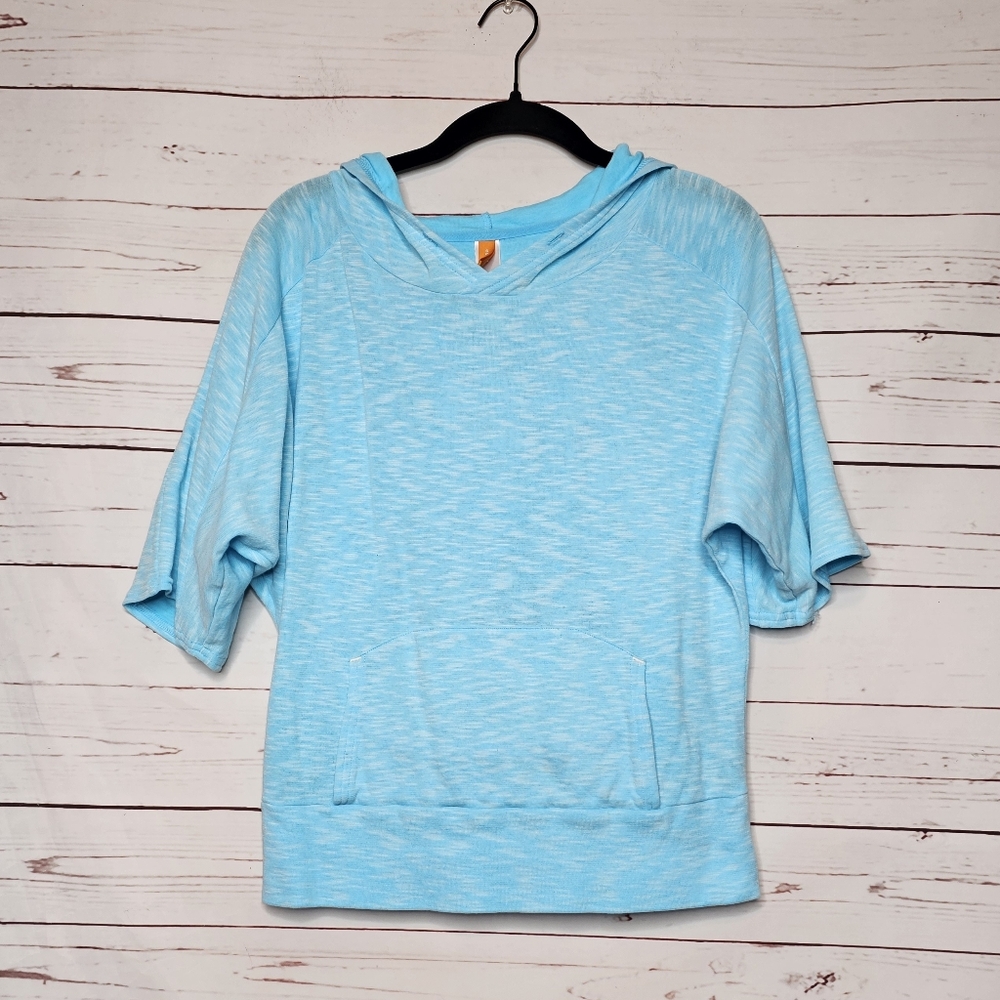 Lucy Short Sleeve Hooded Top